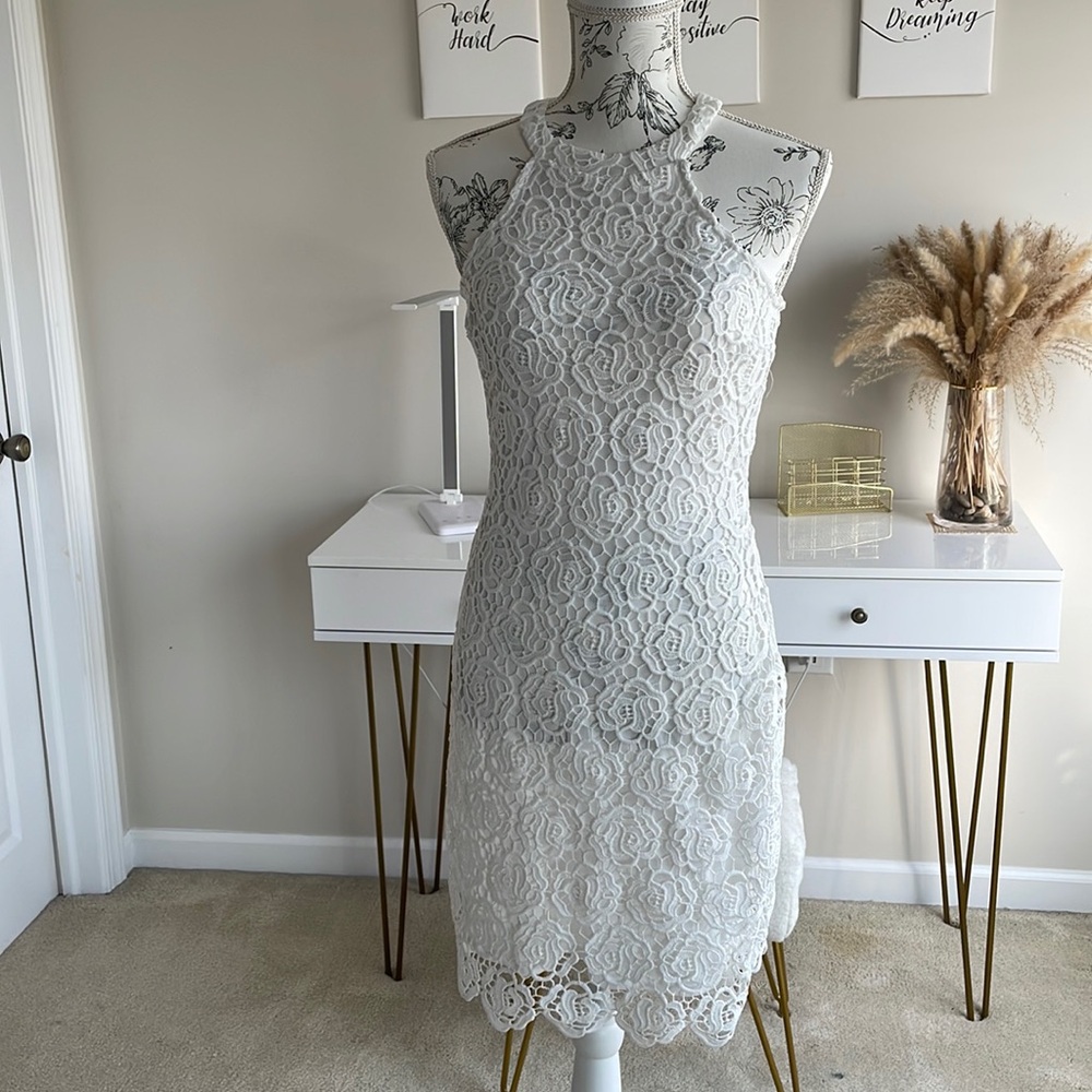 White dress